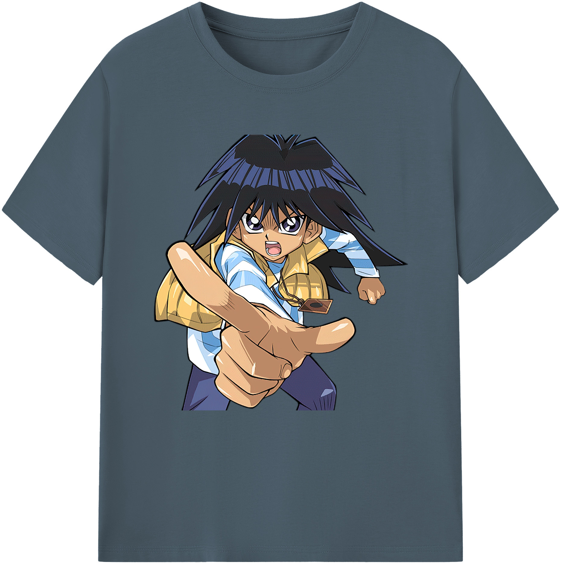 （画像用） 遊☆戯☆王 Yu-Gi-Oh! 綿100％半袖Tシャツ（フロントプリント）